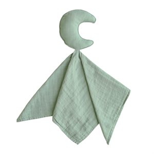 Mushie Lovey Cuddle Blanket - Moon Roman Green